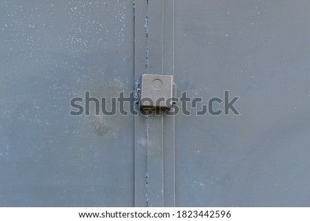 Similar – Image, Stock Photo Blue to Blue Industry Gate