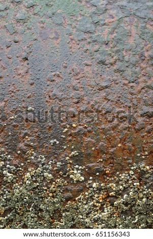Old rusty metal