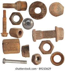 Old Rusty Screw Heads Bolts Steel Stock Photo Shutterstock