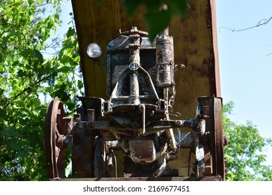 Old Rusty Tractor 1 2 2