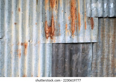 Old rusty zinc background. Vintage style - Shutterstock ID 2230619777