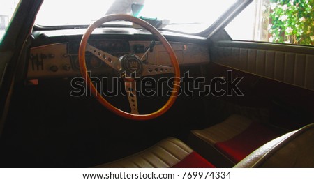 old saab car