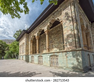 Old Saadabad Palace built by the Pahlavi dynasty of Iran in the Shemiran area of Tehran as official residence of the President of Iran. Tehran, Iran.