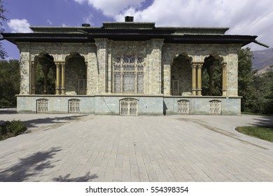 Old Saadabad Palace (Sabz Palace) built by the Pahlavi dynasty of Iran in the Shemiran area of Tehran as official residence of the President of Iran. Tehran, Iran.