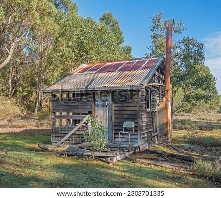 An old sawmill worker's cabin situated near Donnelly River Village in Western Australia.