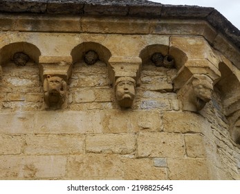 Old Sculptures On A Lintel