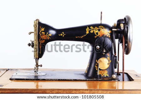 Similar – Image, Stock Photo Factory worker handling threads in a yarn production setup