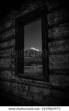 Similar – Room with mountain view