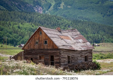 Old Shed At Hwy 135 Near Crested Butte, Co, USA