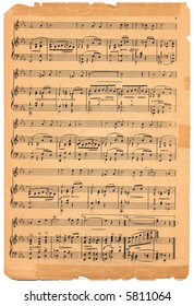 Old Sheet Music Circa 1920.