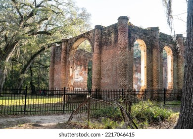 Old Sheldon Church Ruins Beaufort County, South Carolina 