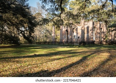 Old Sheldon Church Ruins Beaufort County, South Carolina 