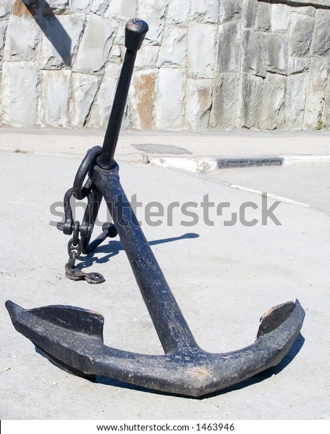 Old Ship Anchor Stock Photo (Edit Now) 1463946