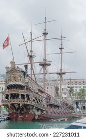 Old Ship details in Genoa