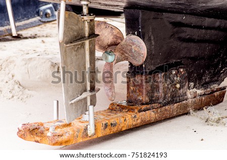 Old ship propulsion