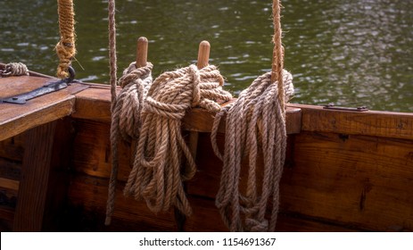 Old Ship Rigging Details