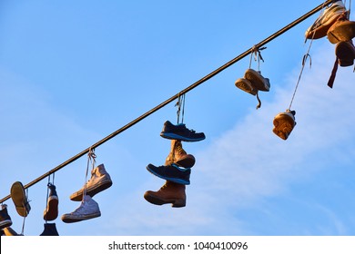 2,070 Shoe hanging shoelaces Images, Stock Photos & Vectors | Shutterstock