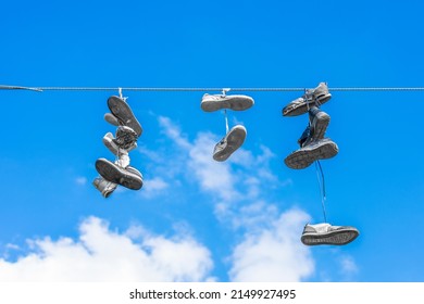 4,819 Shoes on wire Images, Stock Photos & Vectors | Shutterstock