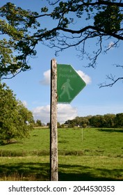 An Old Signpost In The Lancashire Countryside