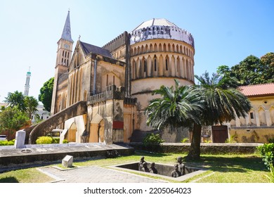 Old Slave Market, Anglican Cathedral, Zanzibar Stone town - Shutterstock ID 2205064023