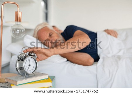 Similar – Image, Stock Photo Relaxed, but alert