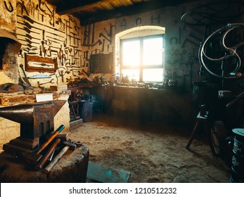 Old Smithy Workshop Interior