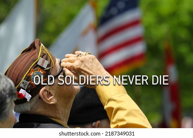 OLD SOLDIERS NEVER DIE - General Douglas MacArthur 