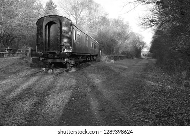 An Old Southern Railway Carriage At West Grinstead Station