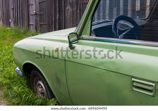 Old Soviet car.\
Russia