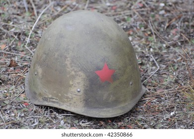 Old Soviet World War II Helmet