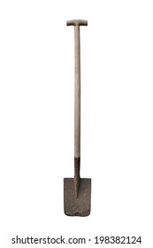 Old Spade Isolated