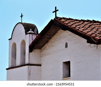 Old Spanish Mission Located In California 