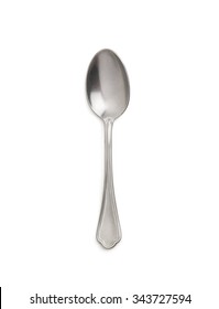 Old Spoon Isolated