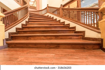 Old stairs wooden - Powered by Shutterstock