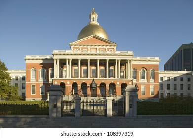 The Old State House For The Commonwealth Of Massachusetts, State Capitol Building, Boston, Massachusetts