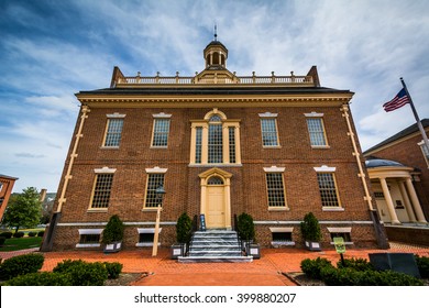 The Old State House In Dover, Delaware.