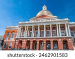 The Old State House at Dusk, Boston MA USA