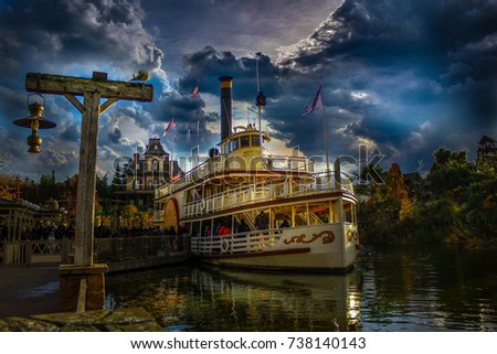 Old Steam Boat on the Harbor