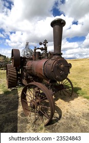 Old Steam Tractor.