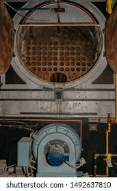 Old  Steam Wet Back Fire Tube Boiler