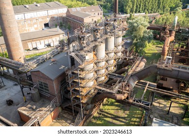 Old Steel Mill In Duisburg Germany