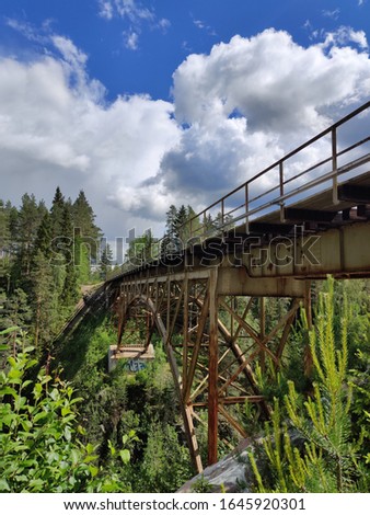Old but still infunction railwaybridge