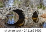 Old Stone Arch Bridge:  A bridge built in the mid-nineteenth century from stones cut to fit without mortar is a National Historic Engineering Landmark located in southern New Hampshire.