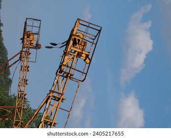 old stone crusher now abandoned - Powered by Shutterstock