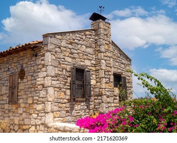 Old Stone House View In The Old Datça Area. Turkish: 