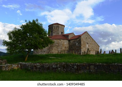 old stone Serbian Orthodox Church - Shutterstock ID 1409349485