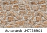 Old stone wall patterned texture or background 