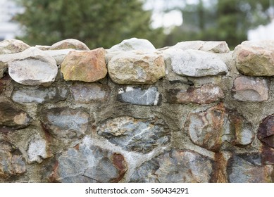 Old Stone Wall Top