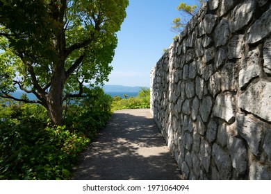 The Old Stone Walls Of Shikoku, Japan.