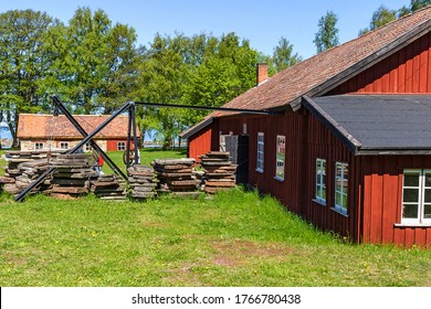 Old Stonemasonry Buildings In The Countryside